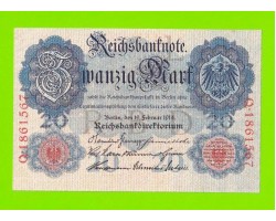 Германия - 20 марок - 1914 - aUNC!!!