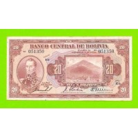 Боливия - 20 боливиано - 1928 (1-й выпуск)