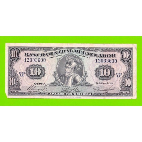 Эквадор - 10 сукре - 1978