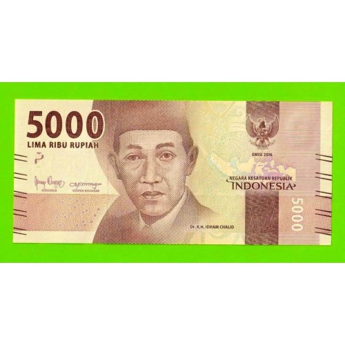 Индонезия - 5000 рупий - 2016 (2021) - UNC!!!
