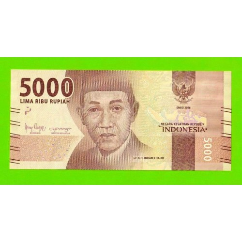 Индонезия - 5000 рупий - 2016 (2021) - UNC!!!