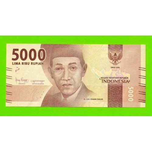 Индонезия - 5000 рупий - 2016 (2021) - UNC!!!