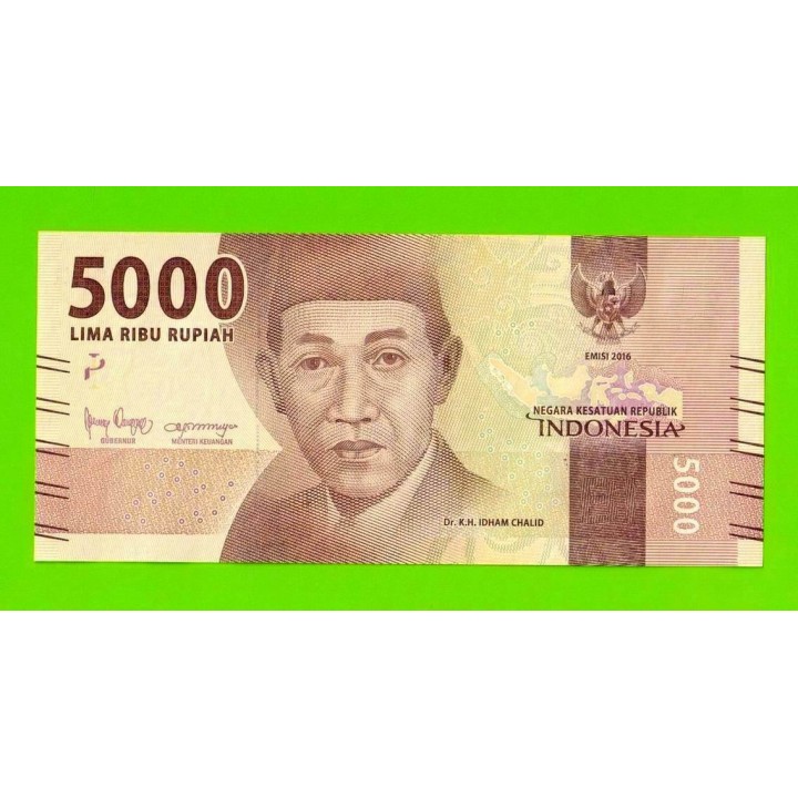 Индонезия - 5000 рупий - 2016 (2021) - UNC!!!