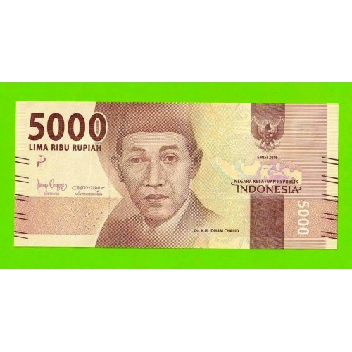 Индонезия - 5000 рупий - 2016 (2021) - UNC!!!