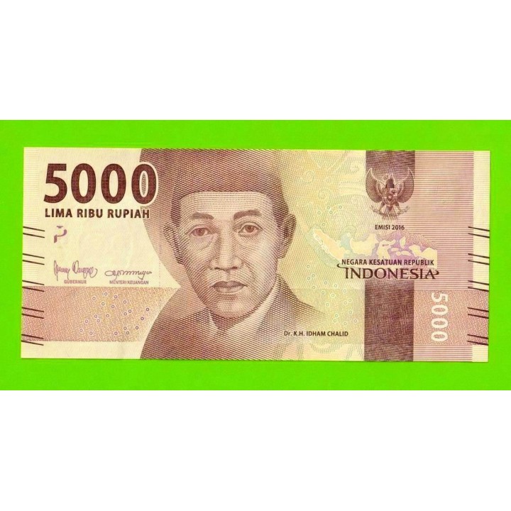 Индонезия - 5000 рупий - 2016 (2021) - UNC!!!