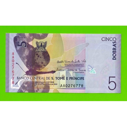 Сан-Томе и Принсипи - 5 добра - 2020 (AA) - UNC!!!