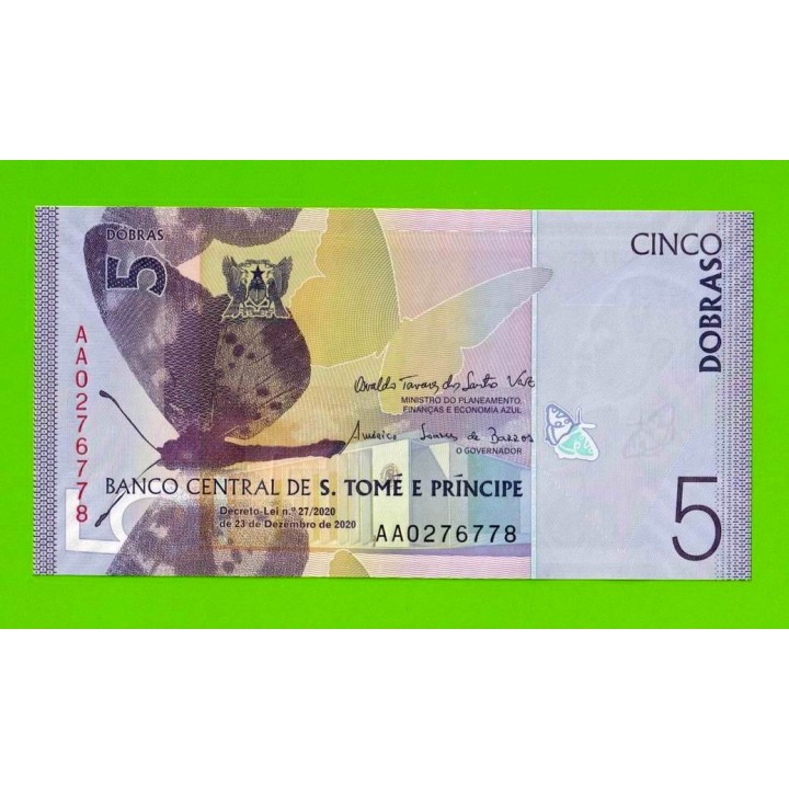 Сан-Томе и Принсипи - 5 добра - 2020 (AA) - UNC!!!