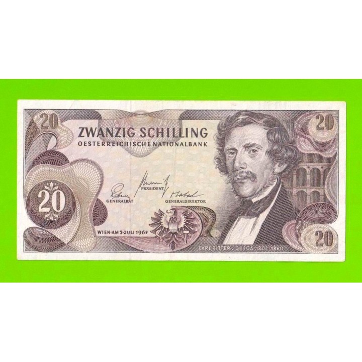 Австрия - 20 крон - 1967
