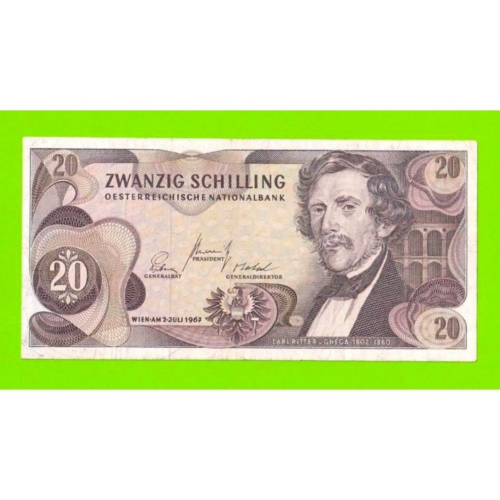 Австрия - 20 крон - 1967