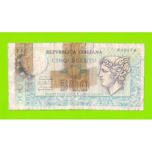 Италия - 500 лир - 1976