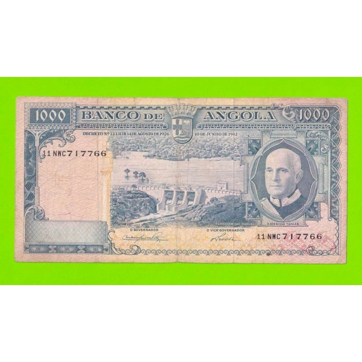 Ангола (Колония Португалии) - 1000 эскудо - 1970