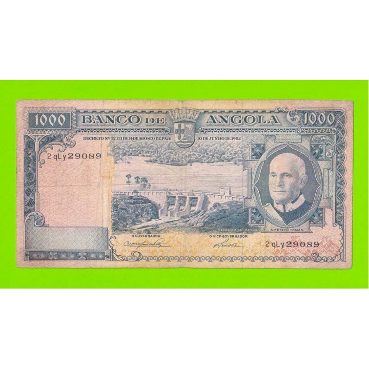 Ангола (Колония Португалии) - 1000 эскудо - 1970