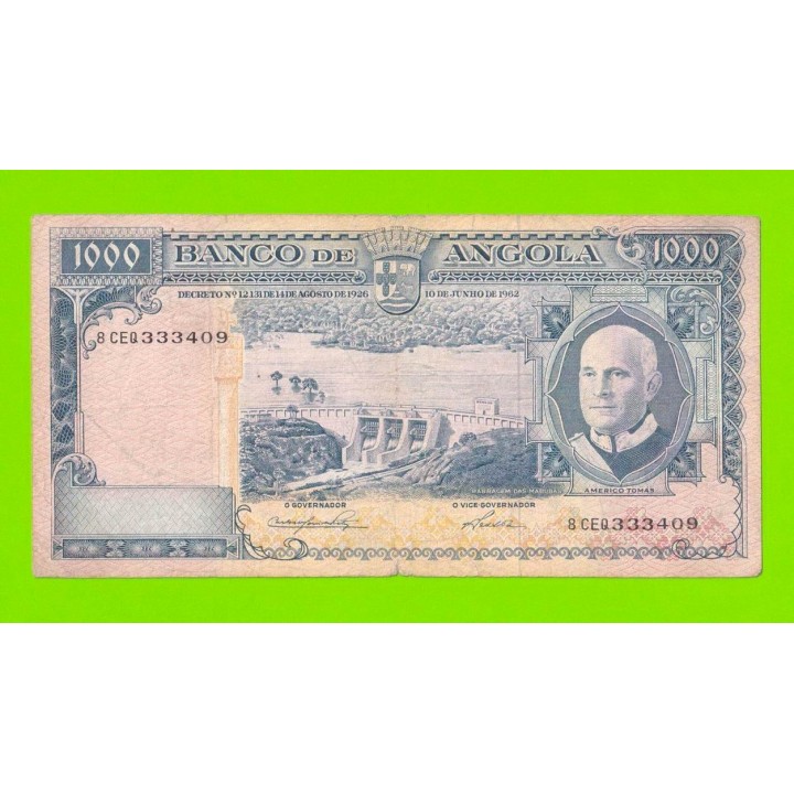 Ангола (Колония Португалии) - 1000 эскудо - 1970