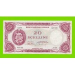 Сомали - 20 шиллингов - 1962