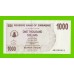 Зимбабве - 1000 долларов - 2006 (AN)