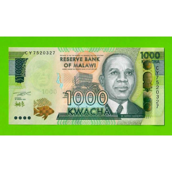 Малави - 1000 квач - 2024 (CY) - UNC!!!