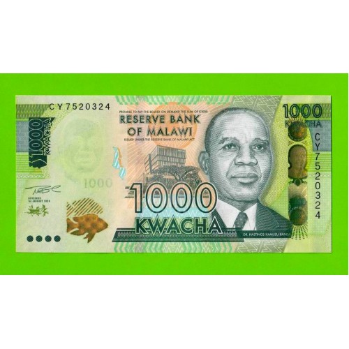 Малави - 1000 квач - 2024 (CY) - UNC!!!
