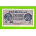 Германия - 5 марок (рейхсмарок) - 1939 (1940 - 1945) - UNC!!!