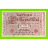 Германия - 1000 марок - 1910 - aUNC!!!