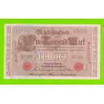 Германия - 1000 марок - 1910 - aUNC!!!
