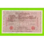 Германия - 1000 марок - 1910 - aUNC!!!