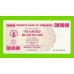 Зимбабве - 500000000 / 500 миллионов долларов - 2008 (AC) - UNC-!!!