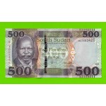 Южный Судан - 500 фунтов - 2021 (BG) - UNC!!!