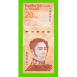 Венесуэла - 20 боливаров - 2021 (A) - UNC!!!