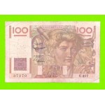 Франция - 100 франков - 1951