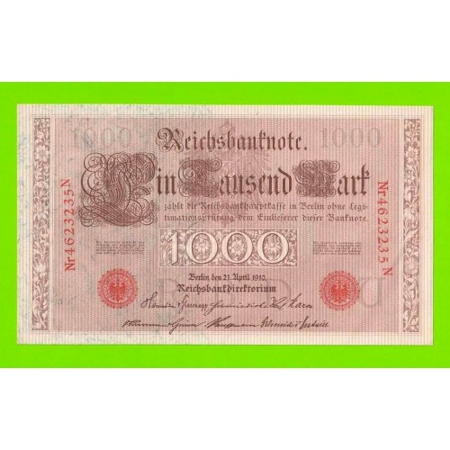 Германия - 1000 марок - 1910 - aUNC!!!