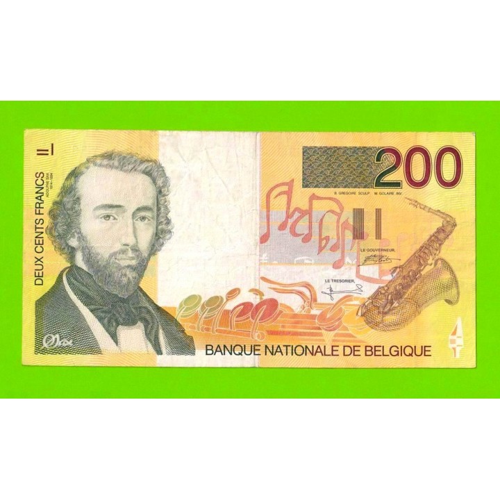 Бельгия - 200 франков - 1995