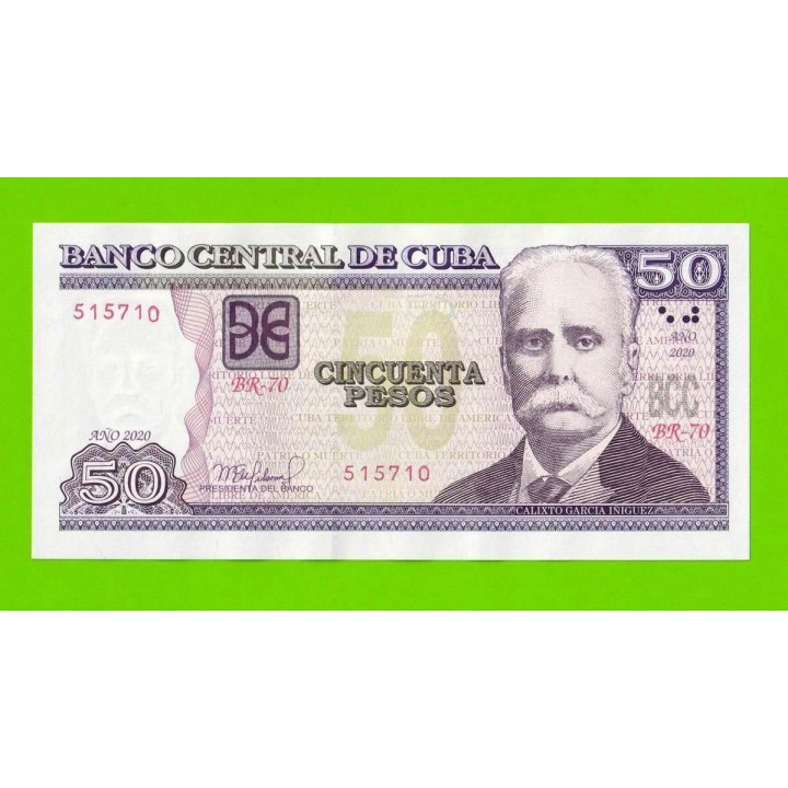 Куба - 50 песо - 2020 - UNC-!!!