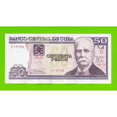 Куба - 50 песо - 2020 - UNC-!!!