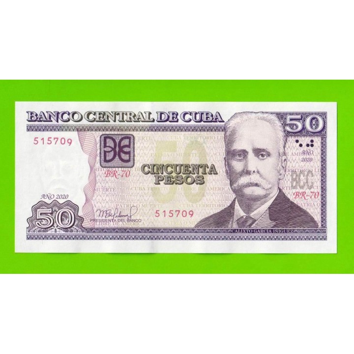 Куба - 50 песо - 2020 - UNC-!!!