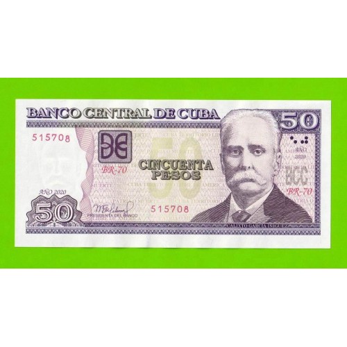 Куба - 50 песо - 2020 - UNC!!!