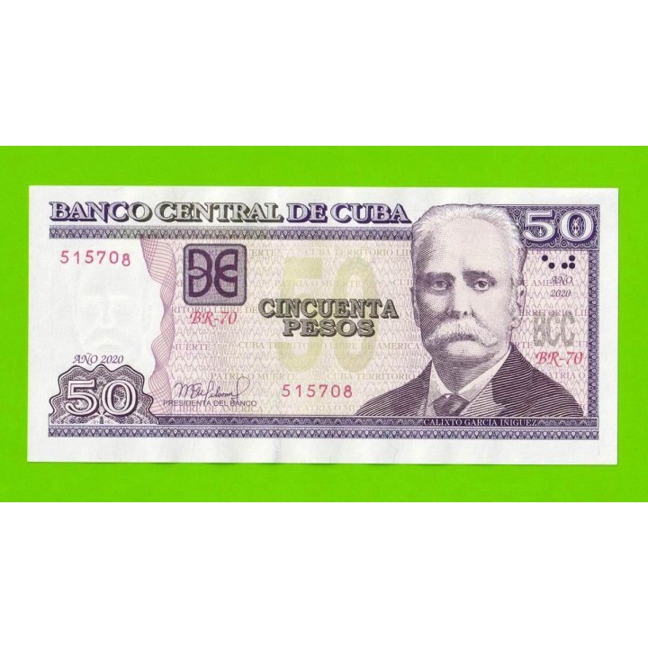 Куба - 50 песо - 2020 - UNC!!!