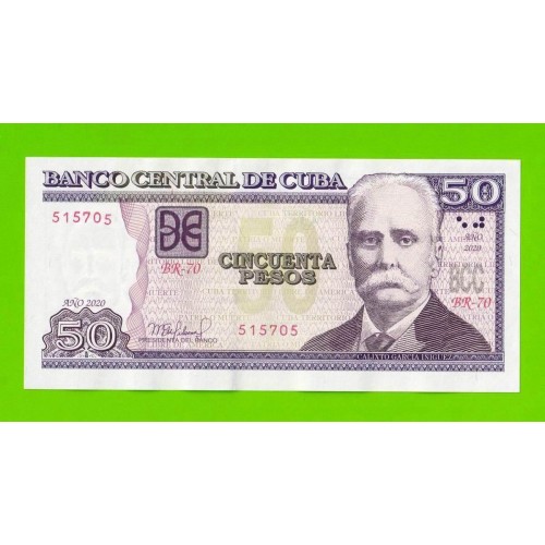 Куба - 50 песо - 2020 - UNC!!!