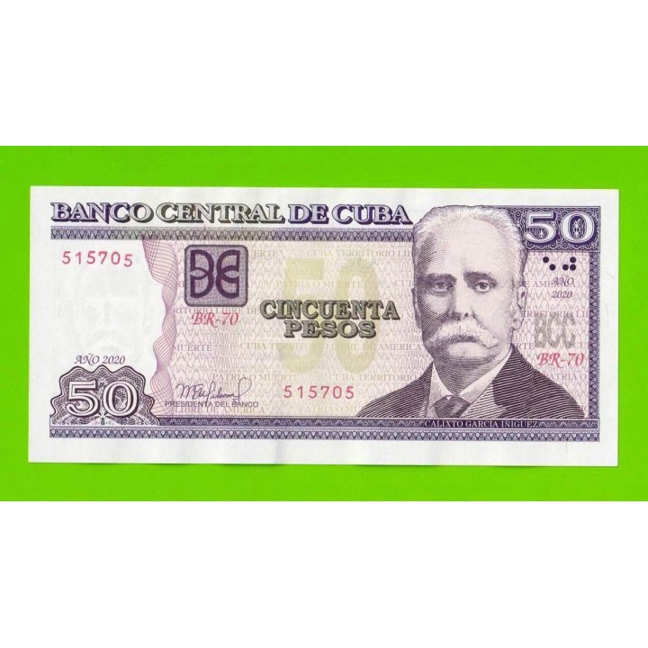 Куба - 50 песо - 2020 - UNC!!!