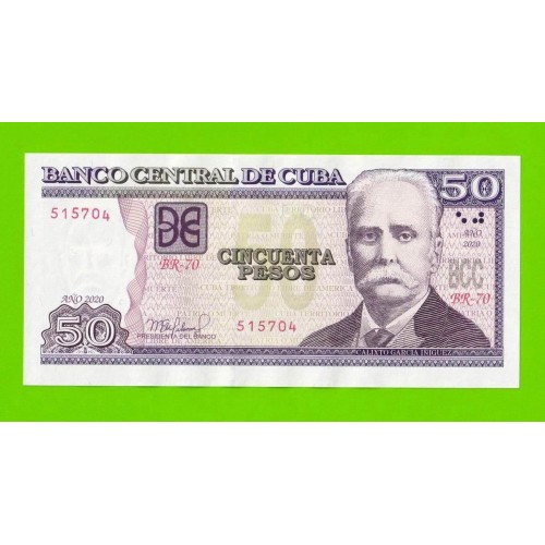 Куба - 50 песо - 2020 - UNC!!!
