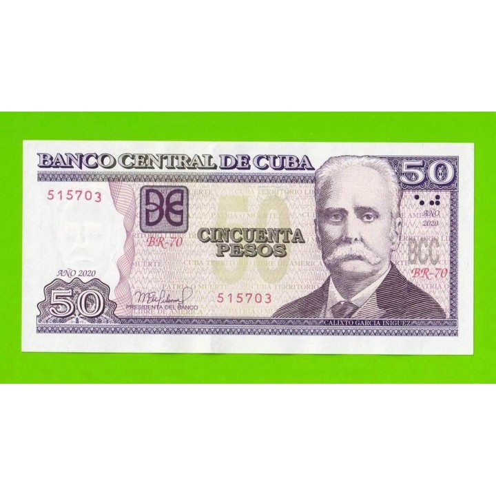 Куба - 50 песо - 2020 - UNC!!!