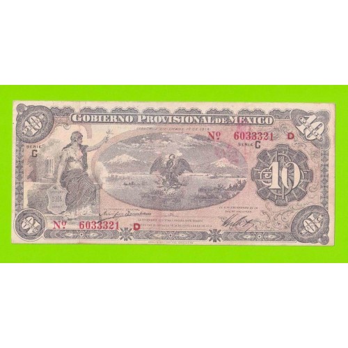 Мексика - 10 песо - 1914