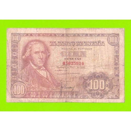 Испания - 100 песет - 1948