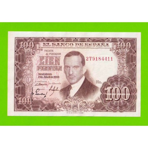 Испания - 100 песет - 1953