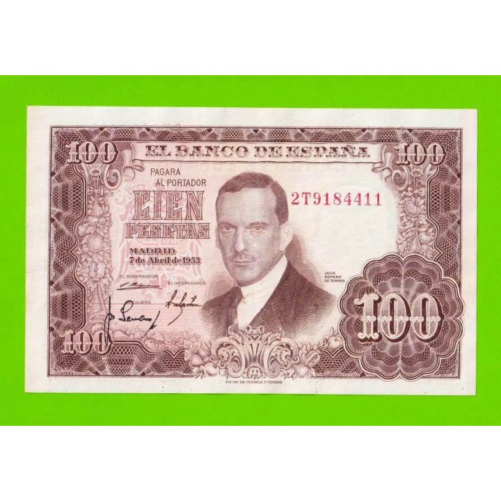 Испания - 100 песет - 1953