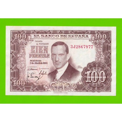 Испания - 100 песет - 1953