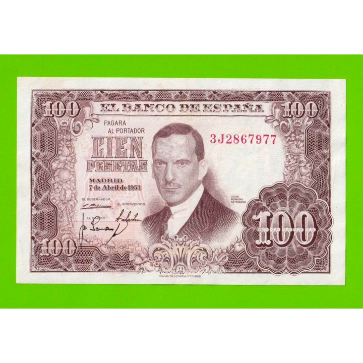 Испания - 100 песет - 1953