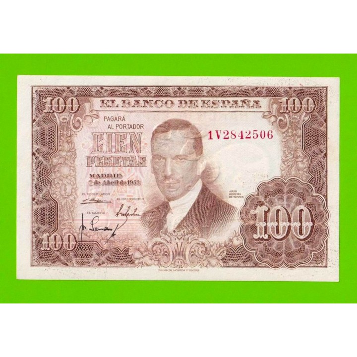 Испания - 100 песет - 1953