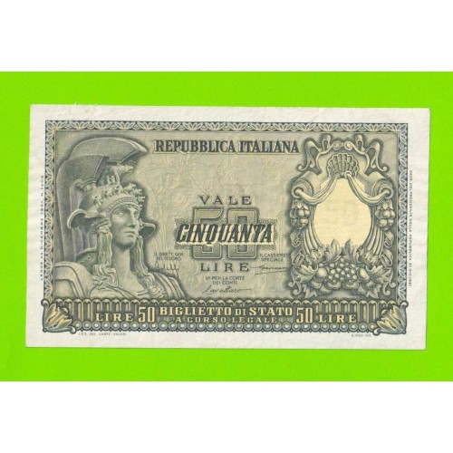 Италия - 50 лир - 1951