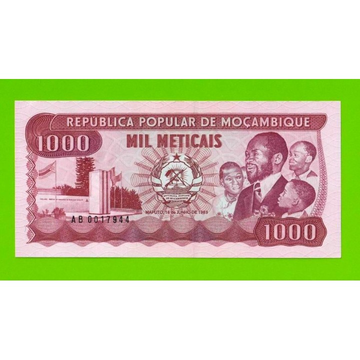 Мозамбик - 1000 метикалов - 1983 (AB) - UNC!!!