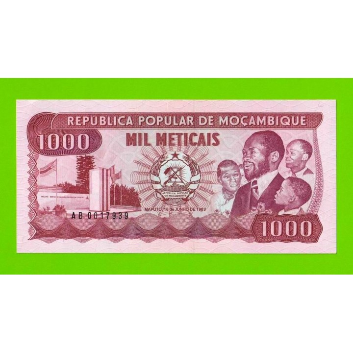 Мозамбик - 1000 метикалов - 1983 (AB) - UNC!!!